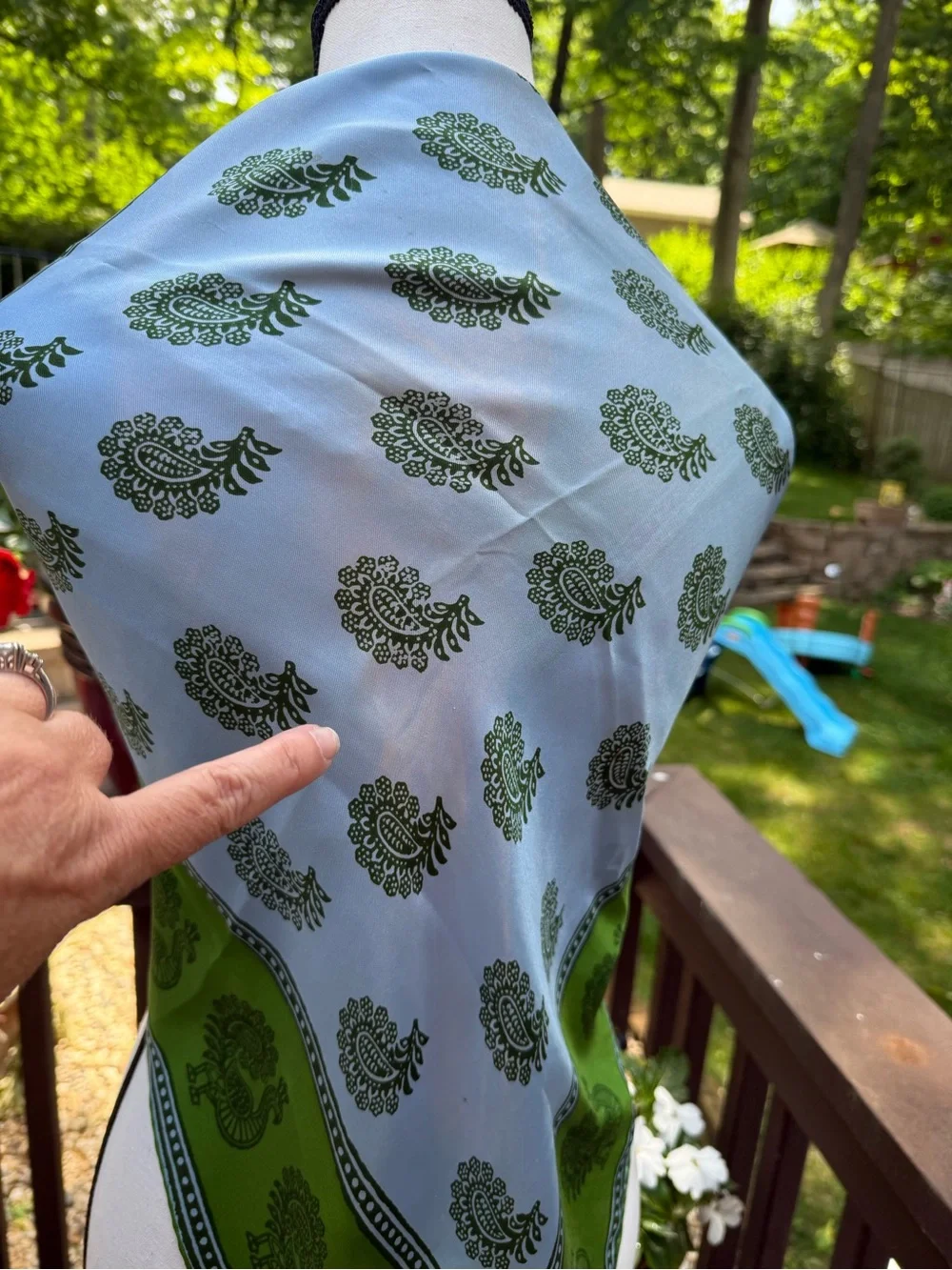 Vera Bradley green fresh